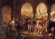 antoine jean gros Bonaparte Visiting the Plague Victims of Jaffa Germany oil painting artist